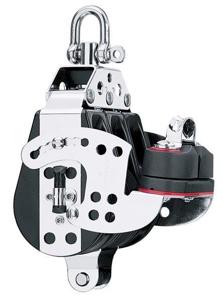 Harken Mr 76mm 3-schijfsratelblok Met Hondsvot En Klem Stuurboord Default