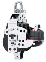 Harken Mr 76mm 3-schijfsratelblok Met Hondsvot En Klem Stuurboord Default