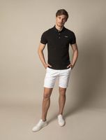 Cavallaro Basic Polo Zwart Pique Slim Fit - thumbnail