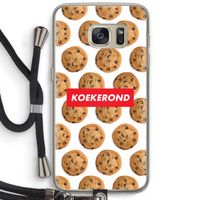 Koekerond: Samsung Galaxy S7 Transparant Hoesje met koord