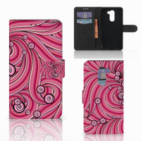 Huawei Honor 6X Hoesje Swirl Pink - thumbnail