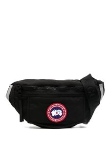 Canada Goose sac banane à logo appliqué - Noir