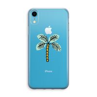 Palmboom: iPhone XR Transparant Hoesje