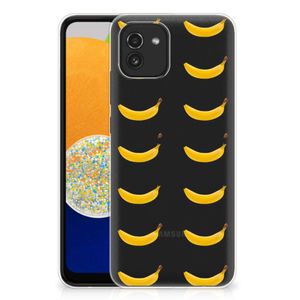 Samsung Galaxy A03 Siliconen Case Banana