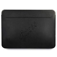 Guess Saffiano Sleeve voor Laptop, Tablet - 13 - Zwart