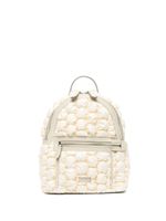 Lancel sac à dos en cuir à bulles - Tons neutres