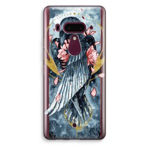 Golden Raven: HTC U12+ Transparant Hoesje