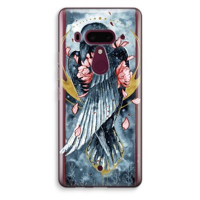 Golden Raven: HTC U12+ Transparant Hoesje