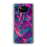 Pink Clouds: Xiaomi Poco X3 NFC Transparant Hoesje