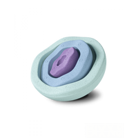 Stapelstein Inside rainbow pastel cool