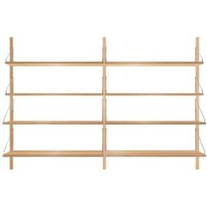 Frama Shelf Library H1148 Double wandkast natural oiled