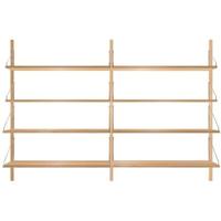 Frama Shelf Library H1148 Double wandkast natural oiled