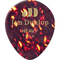 Dunlop 485P05HV Celluloid Teardrop Pick Heavy Shell (set van 12) - thumbnail