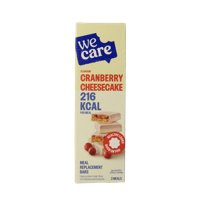 WeCare Meal replacement bars cranberry cheesecake 116 Gram