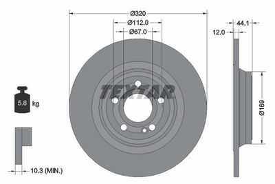 Remschijf 92324303