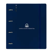 Ringmap Benetton Damero Marineblauw 27 X 32 X 4 cm