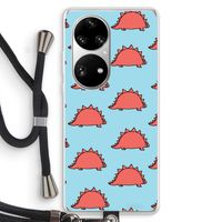 Dinosawrr: Huawei P50 Pro Transparant Hoesje met koord