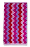 KAAT Amsterdam Strandlaken Waves Multi 100x180 cm