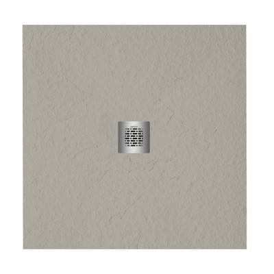 ZEZA Grade douchevloer - 90x90cm - antislip - antibacterieel - mineraalmarmer - vierkant - mat new pearl (beige) 400000000000019930