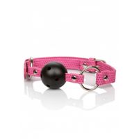 CalExotics - Tickle Me Pink Ball Gag - thumbnail