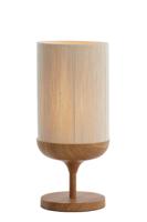 Light & Living TafellampDania lichte hout print - 1885743