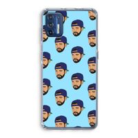 Drake Away: Motorola Moto G9 Plus Transparant Hoesje