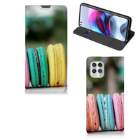 Motorola Moto G100 Flip Style Cover Macarons