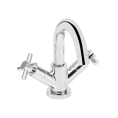 Mueller Mika wastafelkraan PVD-coating chroom Mueller Mika wastafelkraan PVD-coating chroom