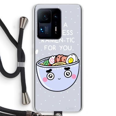 I'm A Hopeless Ramen-Tic For You: Xiaomi Mi Mix 4 Transparant Hoesje met koord