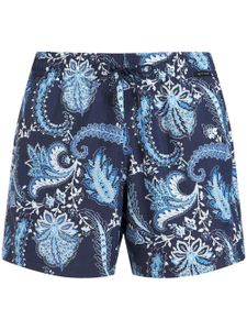 ETRO short de bain à imprimé cachemire - Bleu