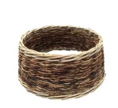 Rieten Kerstboomhuls Abaca diameter 60 cm - Van der leeden
