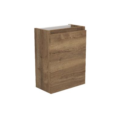 Fonteinkast Sanilux Trendline 52x40x22 cm Rechts Softclose Tabak Oak Sanilux