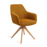 Jesper Home Eetkamerstoel 'Hiroo' Revolve Oak Natural, kleur Groovy Garam