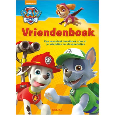 Paw Patrol vriendenboek