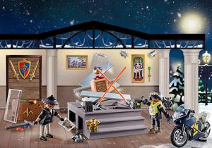 PLAYMOBIL City Action - Adventskalender Politie museumdiefstal constructiespeelgoed 71347