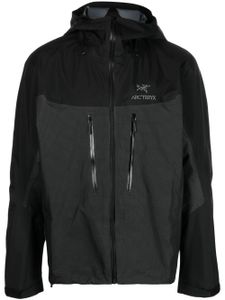 Arc'teryx veste à logo Alpha brodé - Noir