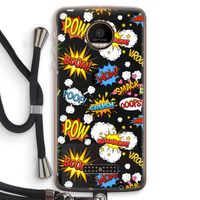 Pow Smack: Motorola Moto Z Force Transparant Hoesje met koord
