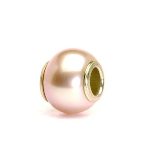 Trollbeads TAGBE-00087 Kraal Roze parel zilver/zoetwaterparel