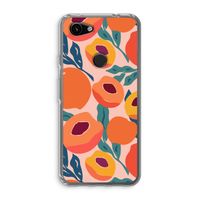 Perzik: Google Pixel 3a Transparant Hoesje