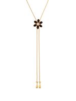 Susan Caplan Vintage collier sautoir à breloque fleur (années 1990) - Or