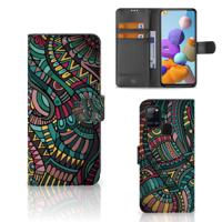 Samsung Galaxy A21s | Telefoon Hoesje | Aztec