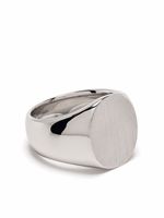 Tom Wood bague Oval Satin en argent sterling - thumbnail