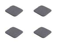 Modern dining kussen ca. 40x40 cm Panama grey (4 stuks) Madison - Madison