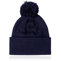 LGT JWLS Muts met Pompon in Marine Blauw - Maat S/M