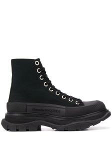 Alexander McQueen baskets montantes Tread Slick - Noir