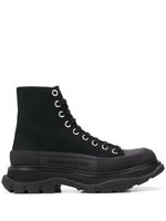 Alexander McQueen baskets montantes Tread Slick - Noir