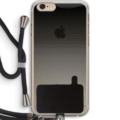 Musketon Halftone: iPhone 6 PLUS / 6S PLUS Transparant Hoesje met koord