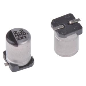 Panasonic Elektrolytische condensator SMD 2.2 µF 50 V 20 % (Ø) 4 mm 1 stuk(s)