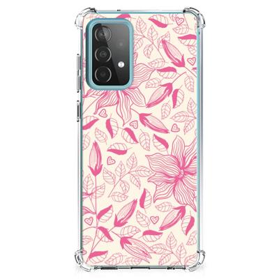 Samsung Galaxy A52 4G/5G Case Pink Flowers Samsung Galaxy A52 4G/5G Case Pink Flowers