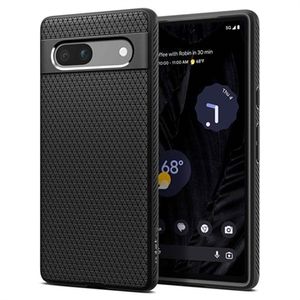 Spigen Liquid Air Google Pixel 7a TPU Case - Zwart